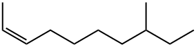 (Z)-8-메틸-2-데센 구조식 이미지