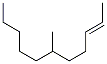 (E)-6-Methyl-2-undecene Structure