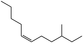 (Z)-9-Methyl-5-undecene Structure