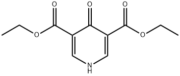 Diethyl 4-oxo-1,4-dihydro-3,5-pyridinedicarboxylate Structure