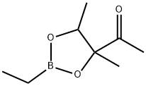 1-(2-Ethyl-4,5-dimethyl-1,3,2-dioxaborolan-4-yl)ethanone 구조식 이미지