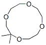 2,2-디메틸-1,4,7,10-테트라옥사시클로도데칸 구조식 이미지