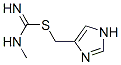 Carbamimidothioic  acid,  methyl-,  1H-imidazol-4-ylmethyl  ester  (9CI) Structure