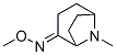 8-Azabicyclo[3.2.1]octan-2-one,8-methyl-,O-methyloxime(9CI) Structure