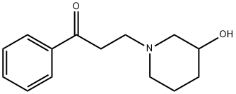 3-(3-Hydroxy-piperidin-1-yl)-1-phenyl-propan-1-one, 98+% C14H19NO2, MW: 233.31 Structure