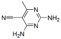 5-Pyrimidinecarbonitrile, 2,4-diamino-6-methyl- (8CI) Structure