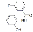 Benzamide, 3-fluoro-N-(2-hydroxy-4-methylphenyl)- (9CI) Structure