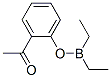 디에틸(2-아세틸페닐옥시)보란 구조식 이미지