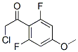 Ethanone, 2-chloro-1-(2,6-difluoro-4-methoxyphenyl)- (9CI) Structure