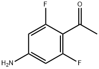 Ethanone, 1-(4-amino-2,6-difluorophenyl)- (9CI) Structure