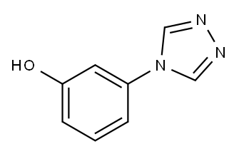 Phenol, 3-(4H-1,2,4-triazol-4-yl)- (9CI) 구조식 이미지