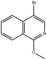 4-BROMO-1-METHOXYISOQUINOLINE Structure