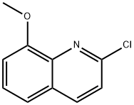 2-CHLORO-8-METHOXYQUINOLINE Structure
