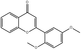 2',5'-DIMETHOXYFLAVONE 구조식 이미지