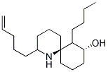 1-Azaspiro(5.5)undecan-8-ol, 7-butyl-2-(4-pentenyl)-, (6R-(6alpha(R*), 7beta,8alpha))- 구조식 이미지