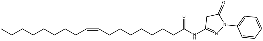 N-(4 5-DIHYDRO-5-OXO-1-PHENYL-1H-PYRAZO& 구조식 이미지