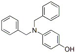 4-[Bis(phenylmethyl)amino]phenol Structure