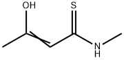 2-Butenethioamide, 3-hydroxy-N-methyl- (9CI) Structure