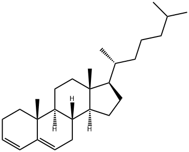 CHOLESTA-3,5-DIENE Structure