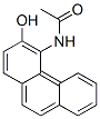 N-(3-hydroxyphenanthren-4-yl)acetamide Structure