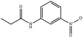 N-(3-nitrophenyl)propionamide  구조식 이미지