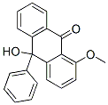 10-하이드록시-1-메톡시-10-페닐-안트라센-9-온 구조식 이미지