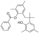 2-[1-[2-(benzoyloxy)-3,5-dimethylphenyl]-2-isobutyl]-4,6-xylenol Structure