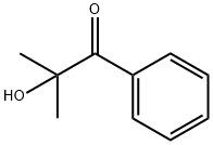 2-하이드록시-2-메틸-1-페닐-1-프로파논 구조식 이미지