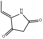 2,4-Pyrrolidinedione,5-ethylidene-,(Z)-(9CI) Structure