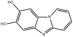 Pyrido[1,2-a]benzimidazole-7,8-diol (9CI) Structure