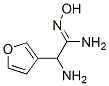 3-푸라네탄이미다미드,-알파-아미노-N-하이드록시- 구조식 이미지