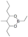 2,4-디에틸-5-메틸-6-프로필-1,3,2-디옥사보리난 구조식 이미지