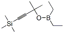 디에틸보린산1,1-디메틸-3-(트리메틸실릴)-2-프로피닐에스테르 구조식 이미지