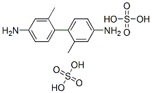 4,4'-비-m-톨루이딘이수소비스(황산염) 구조식 이미지