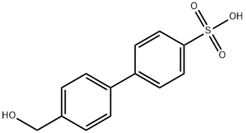 4-(4-Hydroxymethylphenyl)phenylsulfonic acid Structure