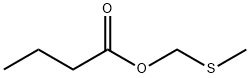 Methylthiomethyl butyrate 구조식 이미지