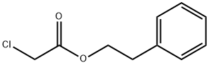 CHLORO-ACETIC ACID PHENETHYL ESTER Structure