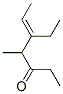 5-Ethyl-4-methyl-5-hepten-3-one Structure