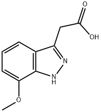 2-(7-METHOXYINDOLIN-3-YL)ACETIC ACID Structure