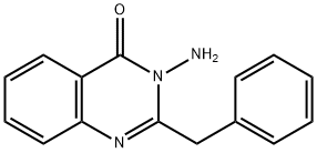 3-아미노-2-벤질-3,4-디하이드로퀴나졸린-4-온 구조식 이미지