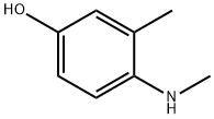 3-METHYL-4-METHYLAMINO-PHENOL Structure