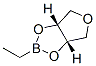 (3aS,6aR)-2-Ethyltetrahydrofuro[3,4-d]-1,3,2-dioxaborole Structure