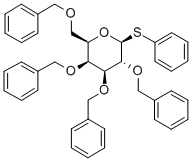 Phenyl2,3,4,6-tetra-O-benzyl-b-D-thiogalactopyranoside 구조식 이미지