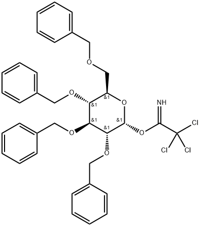 2 3 4 6-TETRA-O-BENZYL-ALPHA-D-GLUCOPYR& 구조식 이미지