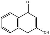 1(4H)-Naphthalenone, 3-hydroxy- (9CI) Structure