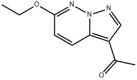 Ethanone, 1-(6-ethoxypyrazolo[1,5-b]pyridazin-3-yl)- (9CI) 구조식 이미지