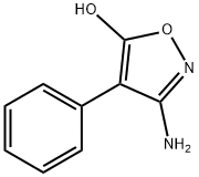 5-Isoxazolol,  3-amino-4-phenyl- Structure