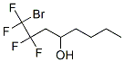 1-브로모-1,1,2,2-테트라플루오로-4-옥탄올 구조식 이미지