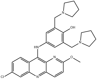 Pyronaridine Structure