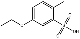 Benzenesulfonic acid, 5-ethoxy-2-methyl- (9CI) Structure